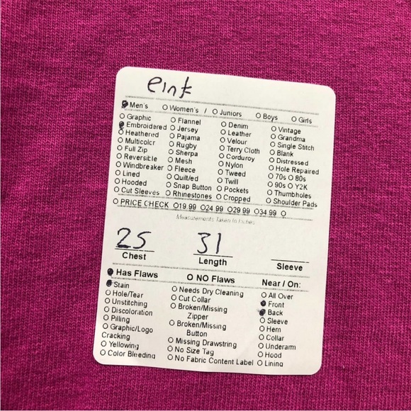 Champion T-Shirt Men's XXXL Short Sleeve Crew Neck Embroidered Logo Pink - Picture 7 of 8